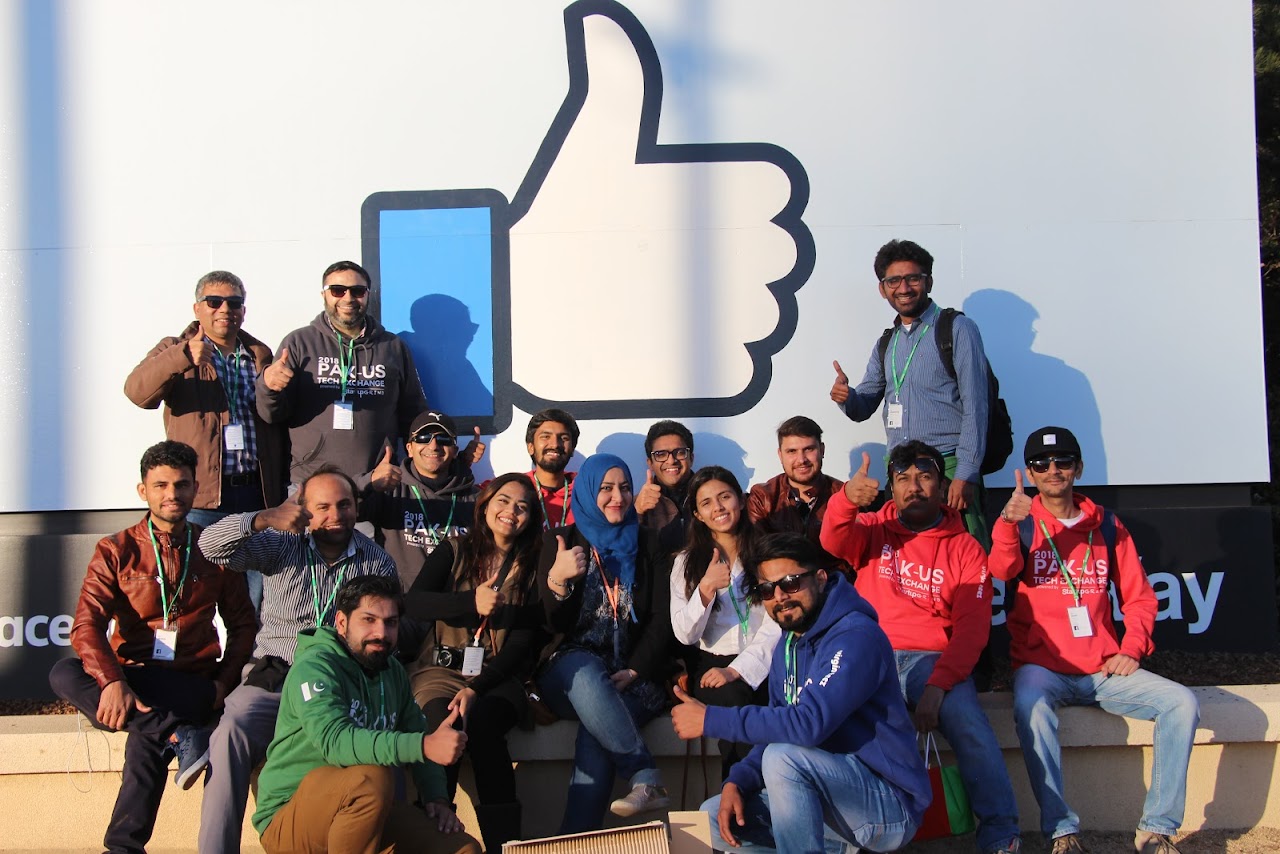 PAK–US Tech Exchange delegation in the Bay Area, 2018